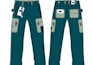design cargo jeans technical package with measurements